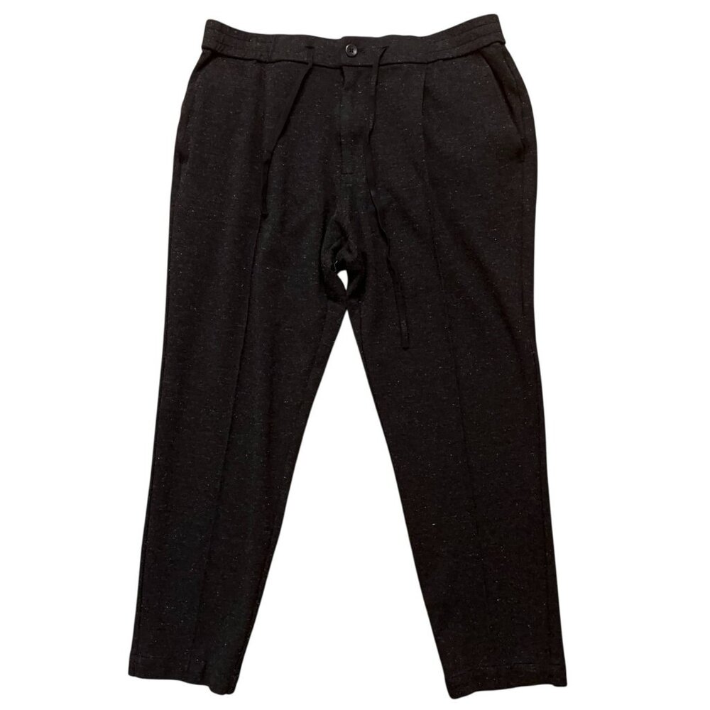 Seneca Vanta Pants Mens Size XL Dress Formal Wool Blend Stretch Made in USA Gray